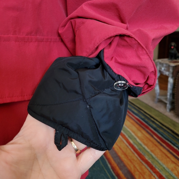 Eddie Bauer Mid-weight Ladies Down Parka Red Small - Picture 8 of 16